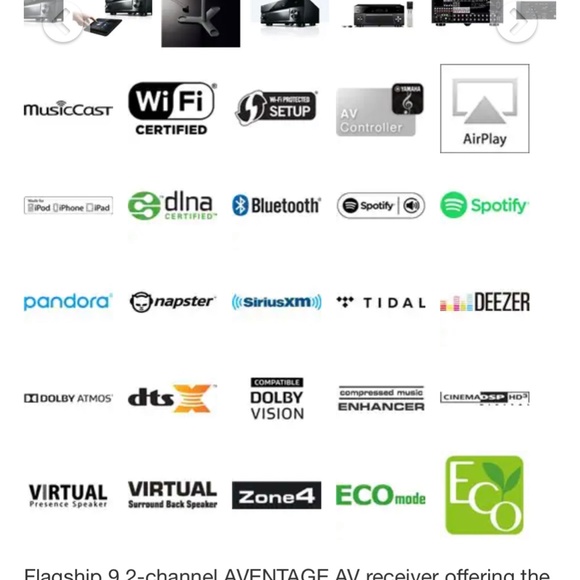 Yamaha Aventage RX-A3070 Receiver - Picture 4 of 4